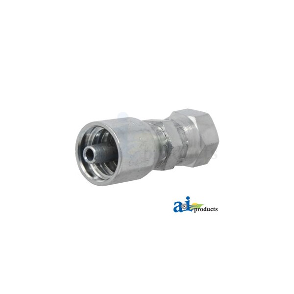 Din Light 24 degree Seat Female Swivel with O-Ring 3" x2" x1"